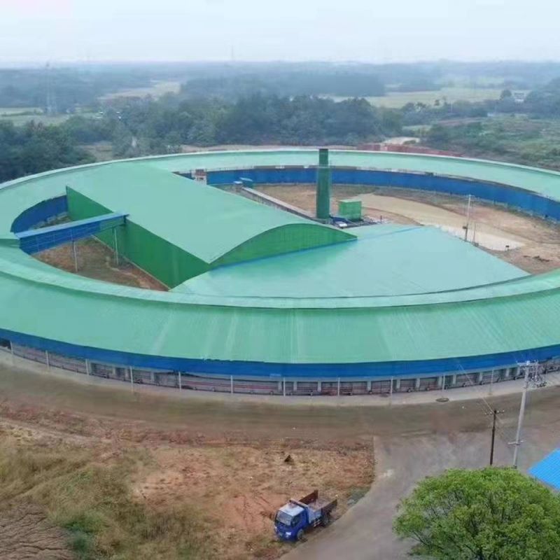 正在建設(shè)的新型磚廠(chǎng)